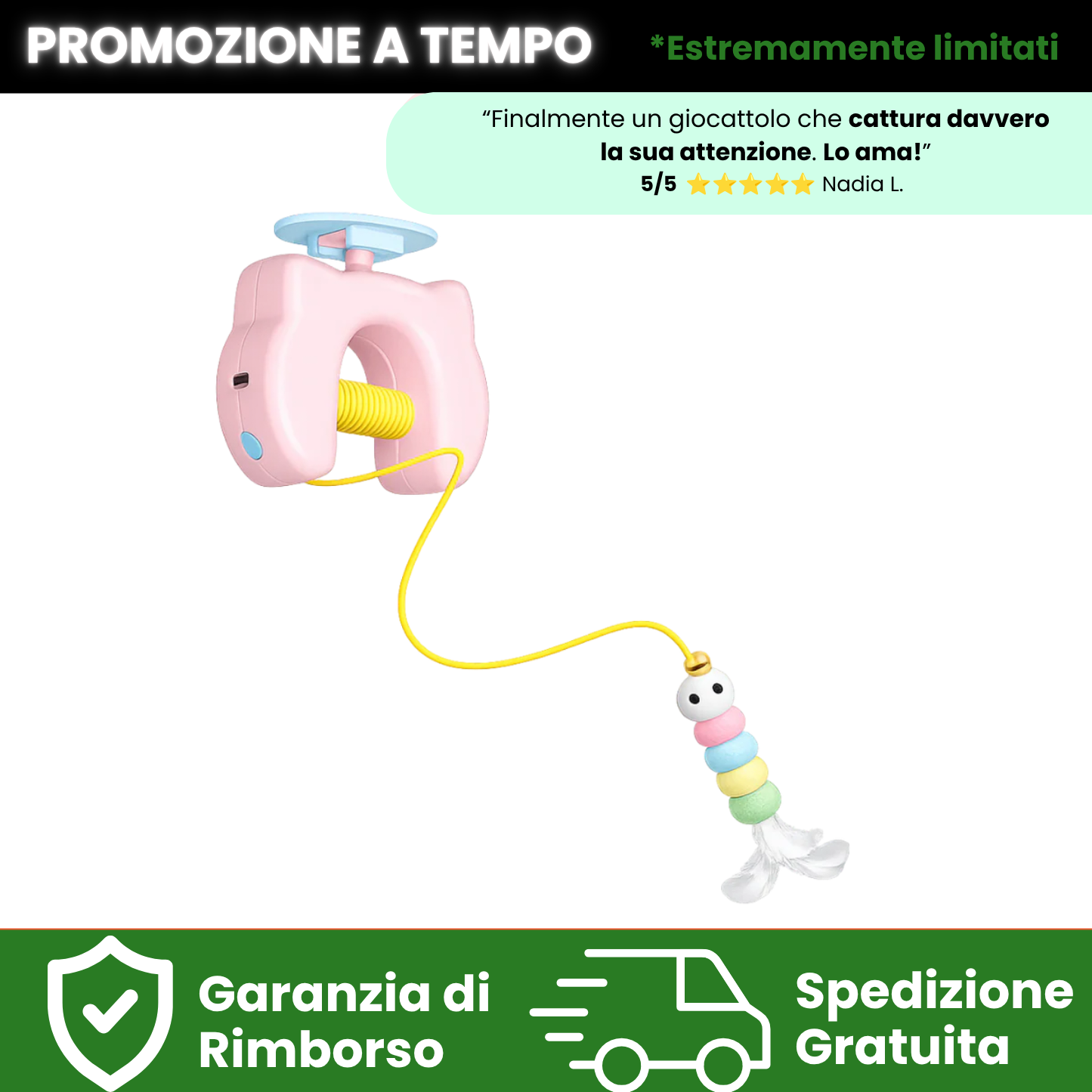 PawLuxe™ - YoYo Automatico per gatti